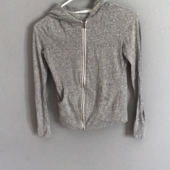 junior zip up sweatshirt w/ hood - Picture 1 of 1